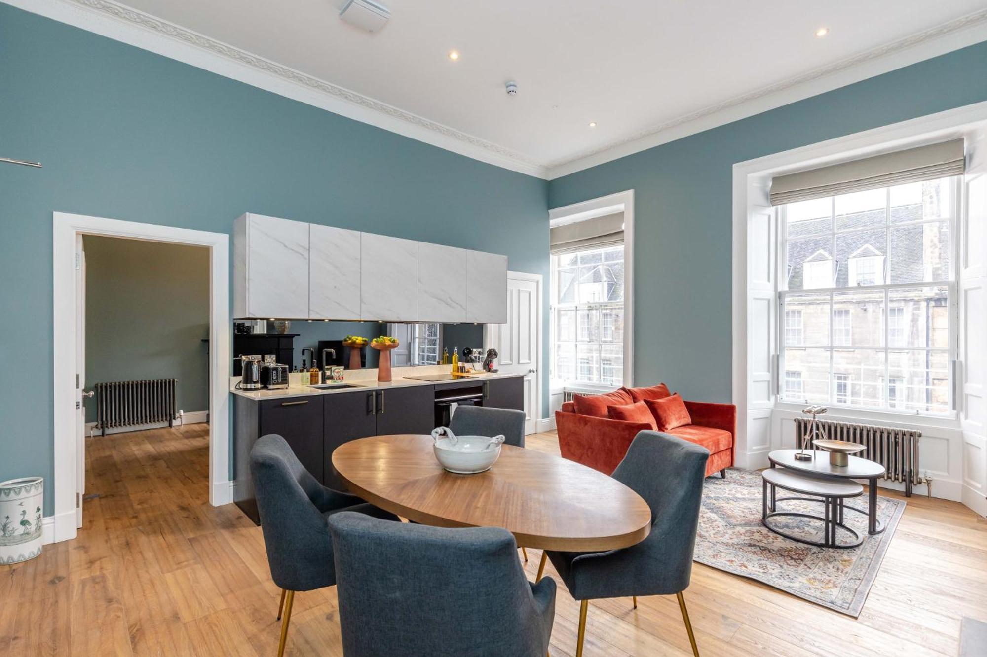 Dragon Suites Luxury Apartments At 9 Albyn Place EDI Eksteriør billede