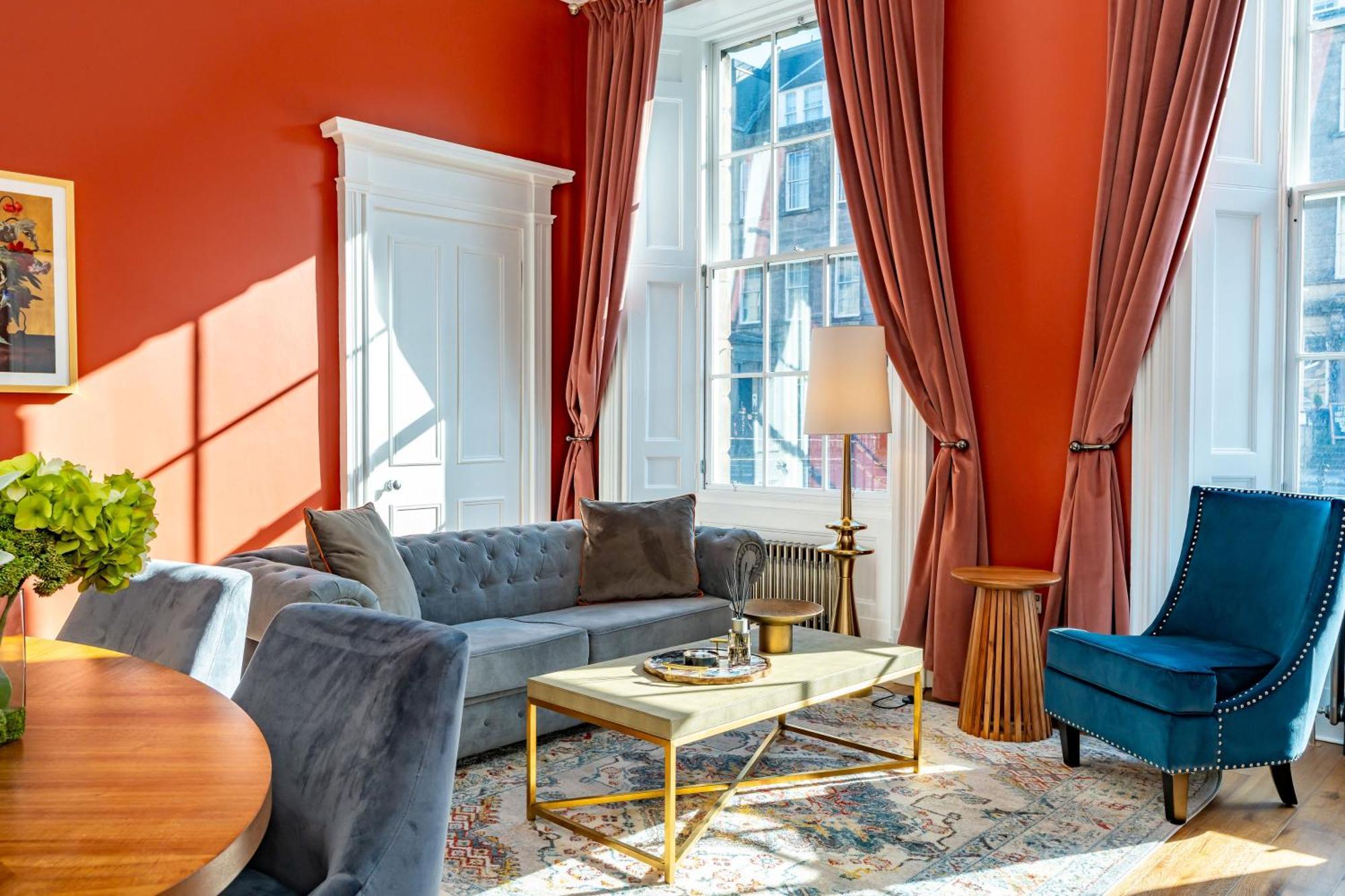 Dragon Suites Luxury Apartments At 9 Albyn Place EDI Eksteriør billede