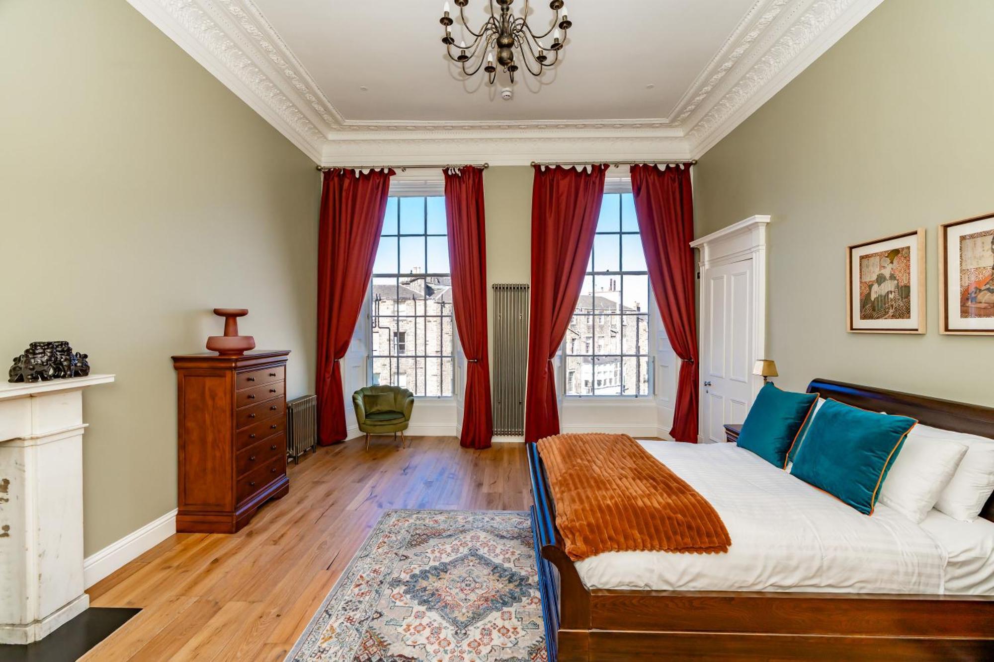 Dragon Suites Luxury Apartments At 9 Albyn Place EDI Eksteriør billede